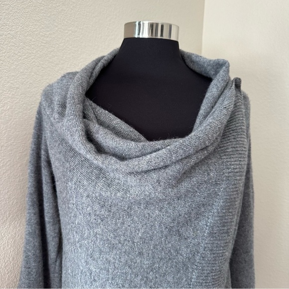 Ann Taylor Wool Angora Cashmere Blend Cross Snap Tab Sleeve Sweater Cardigan - Picture 2 of 11